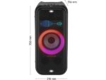 LG Altavoz de gran potencia - LG X BOOM DXL7T, 250W, Bluetooth, Karaoke, luces y pantallas LED, Resistencia al agua IPX4, Autonomía 20h, Negro - Imagen 3