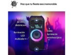 LG Altavoz de gran potencia - LG X BOOM DXL7T, 250W, Bluetooth, Karaoke, luces y pantallas LED, Resistencia al agua IPX4, Autonomía 20h, Negro - Imagen 8