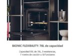 Haier Horno - Haier ID Series 4 H6 ID46G3YTB, Multifunción, Pirolítico y por agua, 78 l, Guías telescópicas, 20 funciones, 60 cm, Negro - Imagen 7