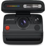 Polaroid Cámara instantánea - Polaroid Flip, Sistema hiperfocal 4 lentes, Flash, Negro
