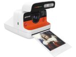 Polaroid Cámara instantánea - Polaroid Flip + 8 Film Bundle, Sistema hiperfocal 4 lentes, Flash, Blanco - Imagen 3