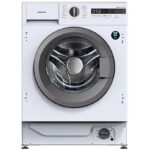 Lavadora secadora integrable - Infiniton WSD-BBG86WAD, 8 kg/6 kg, Inverter, 1400 rpm, Control Electrónico, Sin panelar