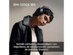 Sony Auriculares inalámbricos - Sony WH-1000XM6, Cancelación ruido, 30h Autonomía, Hi-Res, Carga Rápida, Cómodo, Plegable, iOS/Android, Plata - Imagen 4