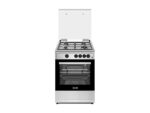 KOENIC Cocina a gas - KOENIC KFC 2421-4, 4 Zonas, Horno, Gas Butano, Libre instalación, Plata