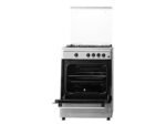 KOENIC Cocina a gas - KOENIC KFC 2421-4, 4 Zonas, Horno, Gas Butano, Libre instalación, Plata - Imagen 2