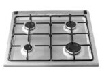 KOENIC Cocina a gas - KOENIC KFC 2421-4, 4 Zonas, Horno, Gas Butano, Libre instalación, Plata - Imagen 5