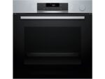 Bosch Horno a vapor - Bosch HRG572ES3,Serie 4, Multifunción, Pirolítico y por agua, Función Vapor añadido, Función AirFry, Inox