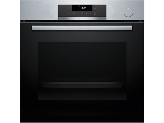 1600798_1 Bosch Horno a vapor - Bosch HRG572ES3,Serie 4, Multifunción, Pirolítico y por agua, Función Vapor añadido, Función AirFry, Inox - Imagen 1