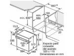 Bosch Horno a vapor - Bosch HRG572ES3,Serie 4, Multifunción, Pirolítico y por agua, Función Vapor añadido, Función AirFry, Inox - Imagen 2