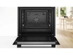 Bosch Horno a vapor - Bosch HRG572ES3,Serie 4, Multifunción, Pirolítico y por agua, Función Vapor añadido, Función AirFry, Inox - Imagen 4