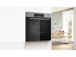 Bosch Horno a vapor - Bosch HRG572ES3,Serie 4, Multifunción, Pirolítico y por agua, Función Vapor añadido, Función AirFry, Inox - Imagen 7