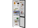 Beko Frigorífico combi - Beko B7RCNE408HXBR, NeoFrost Dual Cooling, 203.5 cm, 355 l, AeroFlow, Tecnología Harvest Fresh, Gris - Imagen 7