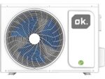 ok Aire acondicionado Split 1 x 1 - ok. OAC 12225 ES SET, 3009 fg/h, Inverter, Auto Limpieza, Temporizador 24h, Blanco - Imagen 2