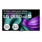 LG TV OLED 65" - LG OLED65M59LA, UHD 4K Inalámbrico, Procesador Inteligente α11 AI Processor 4K Gen2, Smart TV, DVB-T2 (H.265), Rocky Black