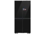 Samsung Frigorífico americano - Samsung Bespoke AI RM90F67CECEF, Hybrid Cooling, 185.3 cm, 654 l, No Frost, Negro