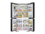Samsung Frigorífico americano - Samsung Bespoke AI RM90F67CECEF, Hybrid Cooling, 185.3 cm, 654 l, No Frost, Negro - Imagen 4