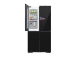 Samsung Frigorífico americano - Samsung Bespoke AI RM90F67CECEF, Hybrid Cooling, 185.3 cm, 654 l, No Frost, Negro - Imagen 5