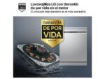 LG Lavavajillas - LG DF375HVS, 14 servicios, 10 programas, 60 cm, LED táctil, Tercera bandeja, TrueSteam™, QuadWash™, Inox antihuellas - Imagen 4