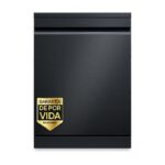 LG Lavavajillas - LG DF375HMS, 14 servicios, 10 programas, 60 cm, LED táctil, Tercera bandeja, TrueSteam™, QuadWash™, Acero negro grafito antihuellas