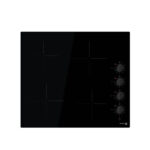 FAGOR Placa de vitrocerámica - FAGOR FAVM3540, 4 zone(s) zonas, 590 mm, Negro