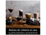 Ninja Cafetera express - Ninja Luxe Café Premier ES601EU, 9 bar, 1650W, 2 Tazas, Capacidad del depósito 2L, Capacidad de café en grano 250g, Plata - Imagen 3
