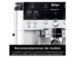 Ninja Cafetera express - Ninja Luxe Café Premier ES601EU, 9 bar, 1650W, 2 Tazas, Capacidad del depósito 2L, Capacidad de café en grano 250g, Plata - Imagen 4