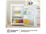Hisense Nevera pequeña - Hisense RL170D4BWE, 133 L, 84.5 cm, Cíclico, Puerta reversible, 40 dB, Blanco - Imagen 6