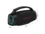 LG Altavoz inalámbrico - LG XG8T, 60 W, Bluetooth, 15 h, USB- C, Negro - Imagen 2