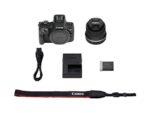 Canon Cámara EVIL - Canon EOS R100 + Objetivo RF-S 18-45mm + SD de 64GB, 24.1 megapíxel, 7.5 cm, Wi-Fi, Negro - Imagen 5