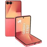 Samsung Móvil - Samsung Galaxy Z Flip7, Rojo, 512 GB, 12 GB RAM, 6.9" FHD+, Exynos 2500, 4300 mAh, Android 16