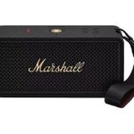 Marshall Altavoz inalámbrico - Marshall Middleton II, Bluetooth, 30 h Autonomía, Micrófono integrado, IP67, Black and Brass
