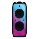 Vieta Altavoz de gran potencia - Vieta Pro Party 440, 1200 W, Autonomía 12h, Bluetooth, Luces, flashes y lásers sincronizados con música, Negro