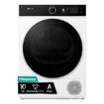 Hisense Secadora bomba de calor - Hisense DH5I104BWAB, 10 Kg, 18 programas, iFit, WiFI, Estante flexible, Blanco