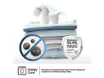 Hisense Secadora bomba de calor - Hisense DHQE900UWDC, 9 kg, 16 programas, Anti arrugas, Secado automático, Blanco - Imagen 7
