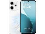 OPPO Móvil - OPPO Reno14, Opal White, 512 GB, 12 GB RAM, 6.59 " 2.5D AMOLED, Mediatek Dimensity 8350 (4nm), 6000 mAh, IP69