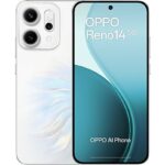 OPPO Móvil - OPPO Reno14, Opal White, 512 GB, 12 GB RAM, 6.59 " 2.5D AMOLED, Mediatek Dimensity 8350 (4nm), 6000 mAh, IP69