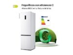 LG Frigorífico combi - LG GBBS525CSW, No Frost, 203 cm, 375 l, DoorCooling+™, Digital FRESHConverter+™, Blanco - Imagen 4