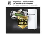 LG Frigorífico dos puertas - LG GTBV20SWZJD, No Frost, 168 cm, 266 l, DoorCOoling+™, Multi Air Flow™, Blanco - Imagen 6