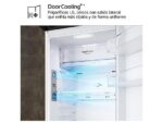 LG Frigorífico dos puertas - LG GTBV20SWZJD, No Frost, 168 cm, 266 l, DoorCOoling+™, Multi Air Flow™, Blanco - Imagen 7
