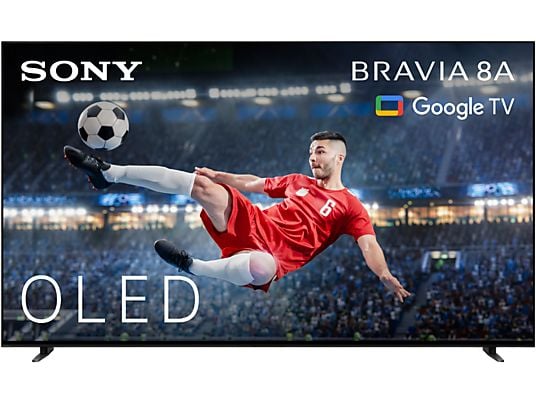 1604794_1 Sony TV OLED 55" - Sony BRAVIA 8A, 4K UHD HDR, Google Smart TV, Gaming PS5, IMAX Enhanced, Dolby Atmos/Vision, Chromecast, Apple Airplay, 120Hz, 55XR8 - Imagen 1