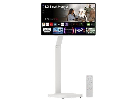 1604986_1 LG TV LED 32" - LG Smart Monitor Swing 32U889SA-W, UHD 4K, Táctil, Smart TV, IPS, USB Tipo-C, webOS 24, Blanco - Imagen 1