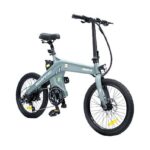 smartGyro Bicicleta urbana - smartGyro Nimbus, Eléctrica, Plegable, Potencia Nominal 250W, Velocidad 25 km/h, 60 km, IPX4, Gris