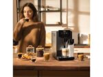 Cecotec Cafetera superautomática - Cecotec Cremmaet Latte, 19 bar, 1300W, Depósito de leche 400ml, Depósito de agua 1.1L, Display táctil, Molinillo, N - Imagen 2