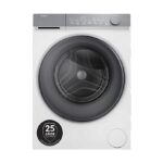 Haier Lavadora carga frontal - Haier X7 Series HW100-B14367U-IB, 10 kg, 1400 rpm, Función Vapor, ABT Anti-bacterias, Blanco