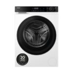 Haier Lavadora carga frontal - Haier X5 Series HW90-BP14357TUIB, 9kg, 1400rpm, Motor Inverter, Wi-Fi, Blanco
