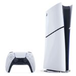 Sony Consola - Sony PS5 Slim Digital Edition, 825 GB SSD, 4K, 1 mando, Chasis E, Blanco