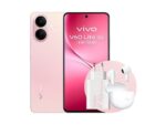 vivo Móvil - vivo V60 Lite, Rosa, 256GB, 8GB RAM, 6.77" AMOLED de120Hz, Dimensity 7360-Turbo, 6500 mAh, Incluye Cargador y Auriculares