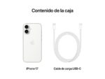 Apple iPhone 17, Blanco, 256 GB, 5G, 6.3" OLED Super Retina XDR, Chip A19, iOS - Imagen 8