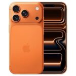 Apple iPhone 17 Pro, Naranja cósmico, 256 GB, 5G, 6.3" OLED Super Retina XDR, Chip A19 Pro, iOS