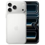 Apple iPhone 17 Pro Max, Plata, 256 GB, 5G, 6.3" OLED Super Retina XDR, Chip A19 Pro, iOS